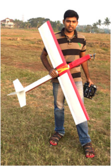 Avin with Photon motor glider - 2015